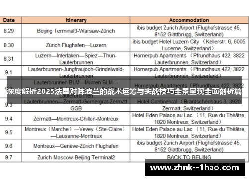 深度解析2023法国对阵波兰的战术运筹与实战技巧全景呈现全面剖析篇